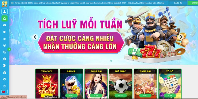 Hệ thống giao diện đẳng cấp gợi lên sự sang trọng