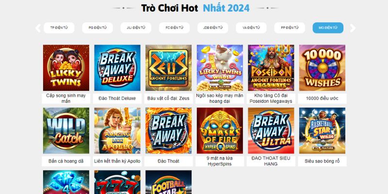 Kho game cá cược đa dạng tại 99ok